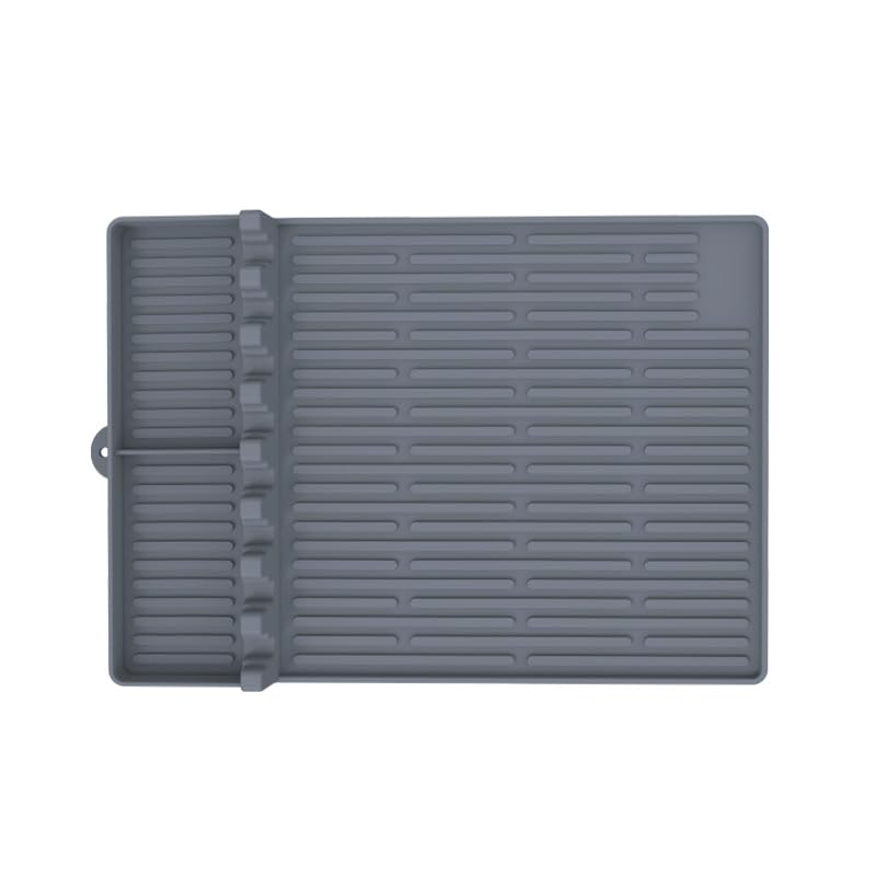 Tapis d'outils de gril en silicone antidérapant lavable pour plancha
