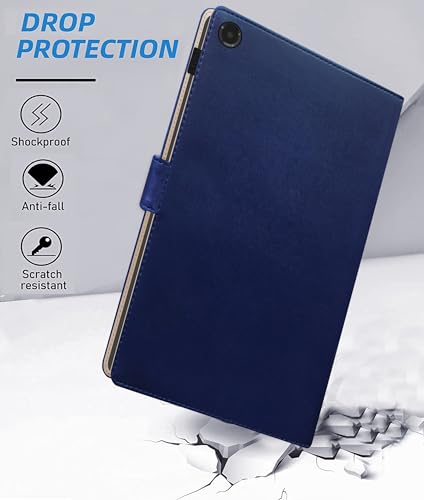 Image of TGK Flip Cover for Samsung Galaxy Tab A11 Plus 11 Inch Case with Stylus Holder (Blue)