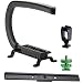 Cam Caddie Scorpion EX Video Camera Stabilizing Handle Kit with Included Smartphone and GoPro Compatible Mounts - Starter Bundle - Black (0CC-0100-KT1)