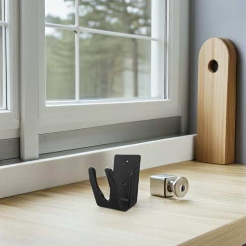 Soporte para escáner Lurrose negro de plástico montaje estable retail 6
