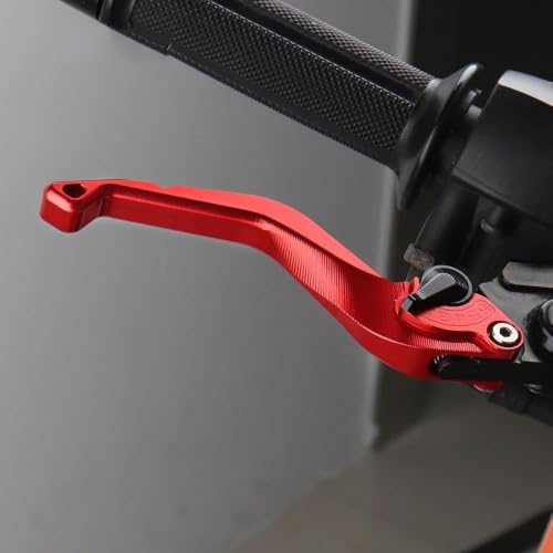 Levier d'embrayage moto VFR1200F rouge commande frein ajustable - 2