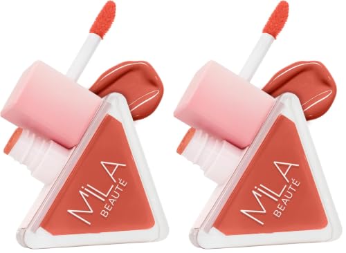 Image of Mila Beaute Pookie Serum Liquid Blush for Face Makeup | Highly Pigmented & Easily Blendable Blusher | Non Drying Formula with Orange Peel Extracts | Suitable for Indian Skin Tones - So Pookie