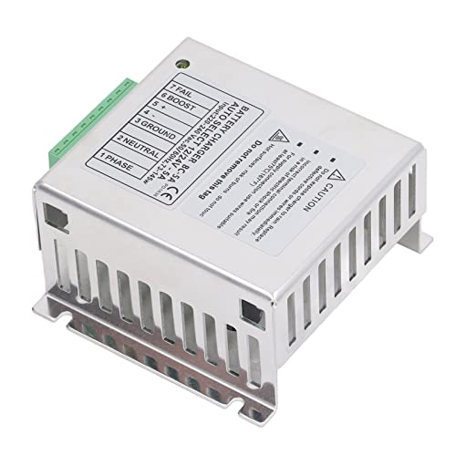 Generator-Batterieladegerät Mit Automatischem 2-Stufen-Laderegler Für 12 V Und 24 V Batteriepacks In Aluminiumlegierung Shell BC 5 A Schaltladegerät Zur Aufladung Und Erhaltung