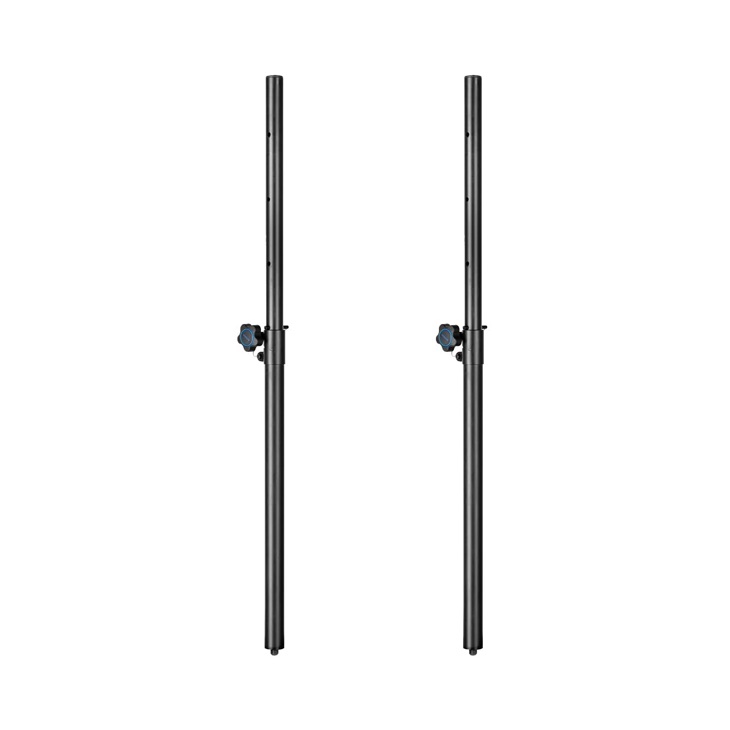 VONYX 2x LST04 1.45m Heavy Duty Speaker Pole Distance Tubes with 35mm Diameter and M20 Threads, Designed for PA Speakers and Compatible with Most DJ, Live Sound, and AV Setups