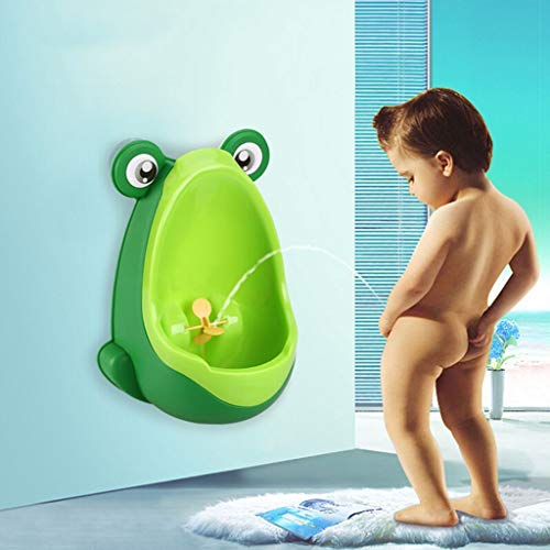 Potty Seat voor peuters Aan de muur bevestigde KINDERPOTJE Frog Kinderen Verticale Urinoir Boy Toilet Toddler Potty… - Afbeelding 6