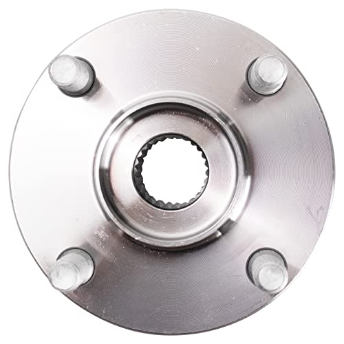 Image of TRQ 2 Piece Rear Wheel Bearing & Hub Assembly Set Compatible with 2016-2022 Mazda MX-5 Miata