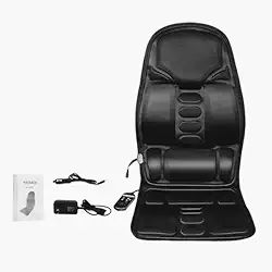 Assento Massageador De Lombar E Pescoço Almofada Cadeira De Massagem