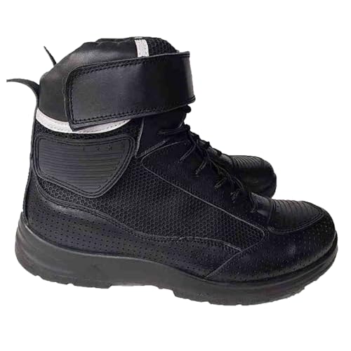 Stivali da Moto Uomo,Stivali da Moto Caldi,Scarpe da Moto per Esterni,Stivali...