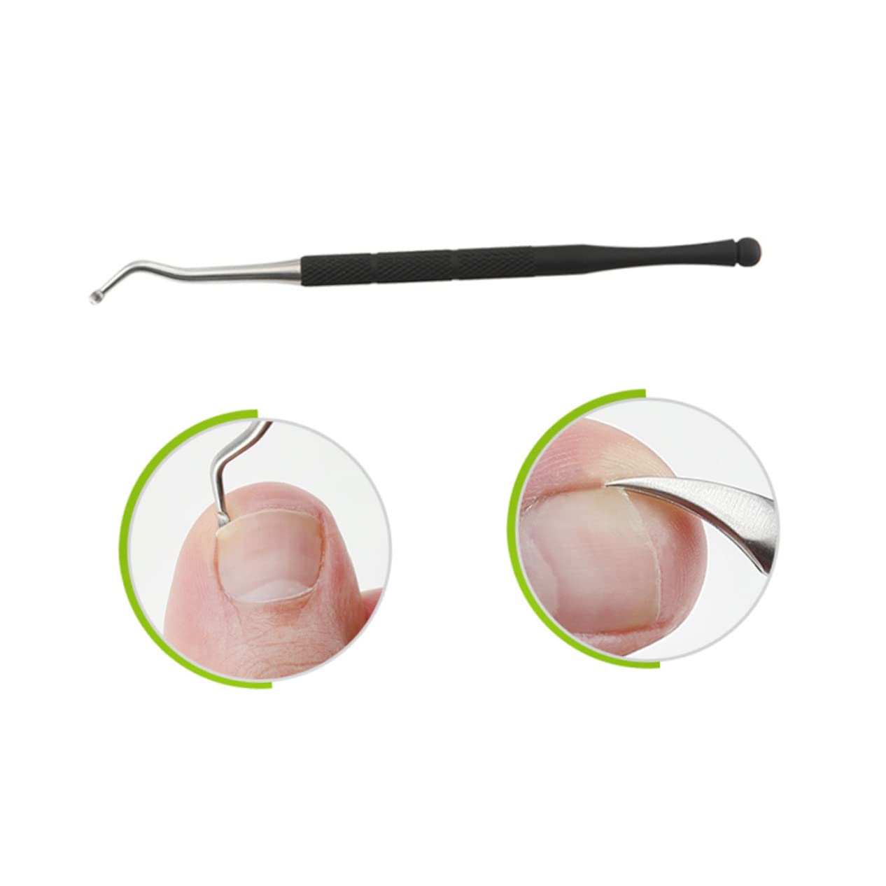 minkissy 2sätze Stainless Steel Nagelknipser Set Teiliges Maniküre-set Für Fingernägel Und Fußnägel Tragbar Ergonomisches Design Langlebig Scharf Für Zuhause Und Unterwegs Schwarz