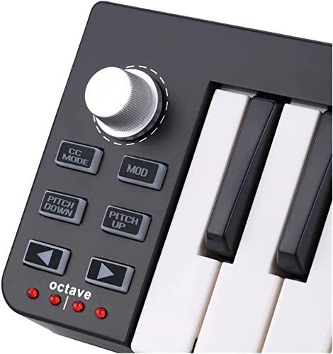 WKLIANGYUANPING Clavier de Piano 25 Mini 25 Portables USB MIDI Clavier de Piano contrôleur électronique - Les Beatles, Paul McCartney, John Lennon, RIngo Starr, George Harrison WKLIANGYUANPING Clavier de Piano 25 Mini 25 Portables USB MIDI Clavier de Piano contrôleur électronique – Image 4