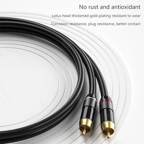 Cable estéreo macho a macho con conectores chapados en oro miniatura 3