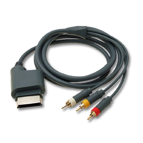 Normal 6FT Gray RCA Audio Video AV Cable for Xbox 360 Normal 6FT Gray RCA Audio Video AV Cable for Xbox 360