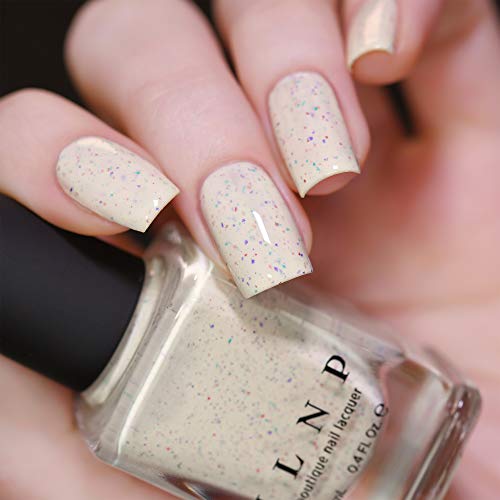 Image of ILNP Cake Pop - Creamy Vintage Ivory Speckled Nail Polish