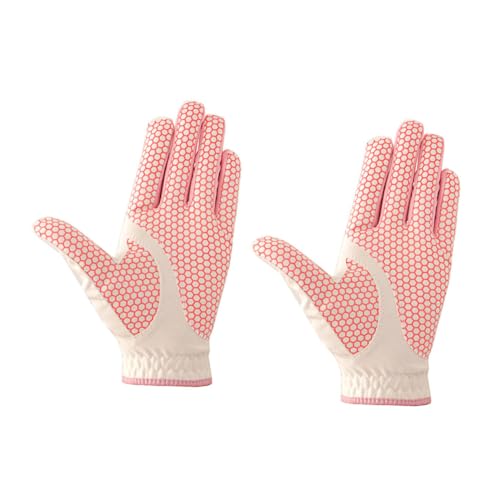 Guantes de golf transpirables para mujer antideslizantes con protección de mano