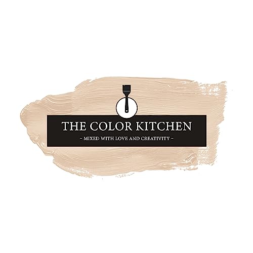Livingwalls THE COLOR KITCHEN helle Wandfarbe - Malerfarbe für Wohnzimmer und Schlafzimmer - matte Innenfarbe in Beige - 5l Deckfarbe in TCK6008