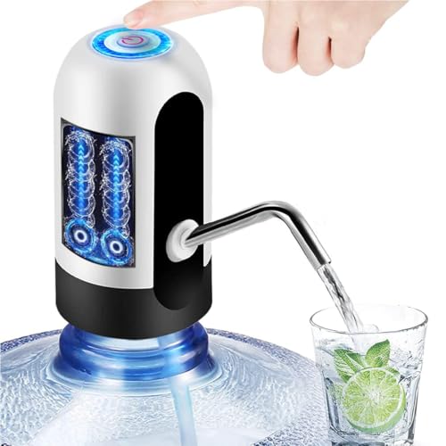 Lista de Despachador de Agua Automatico favoritos de las personas. 50 E T EASYTAO Despachador de Agua Automático, USB Botella Recargable Potable Bomba de Agua Potable Eléctrica Inalámbrica Bombeo Rápido Botella de Galón Universal Interruptor de...