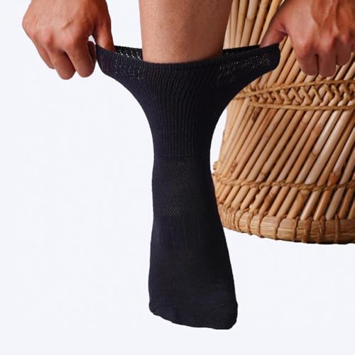 Image of Montac Diabetic Socks for Men & Women, Cotton Socks । Helps In Diabetic Neuropathy । Reduction Of Gangrene Chances । Increase Blood Circulation, Free Size