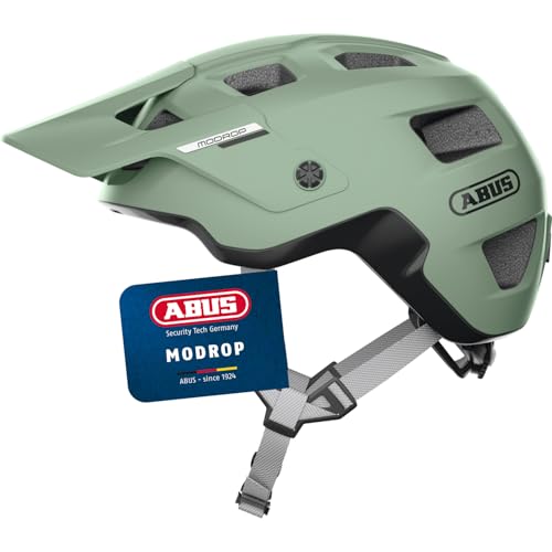 Casco de bicicleta para montaña ABUS MoDrop ventilado y unisex color verde