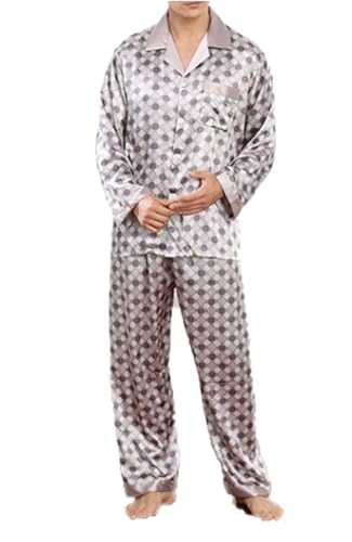 Pyjama à revers pour hommes pour vos moments de détente et soirées cocooning à la maison