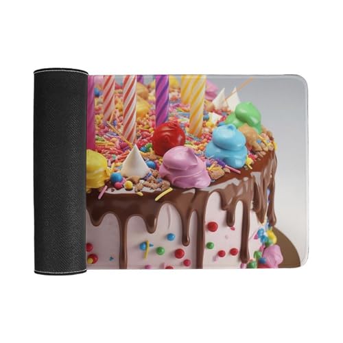 Mouse Pad Gaming Large Happy Birthday 60x30 cm miniatura 3