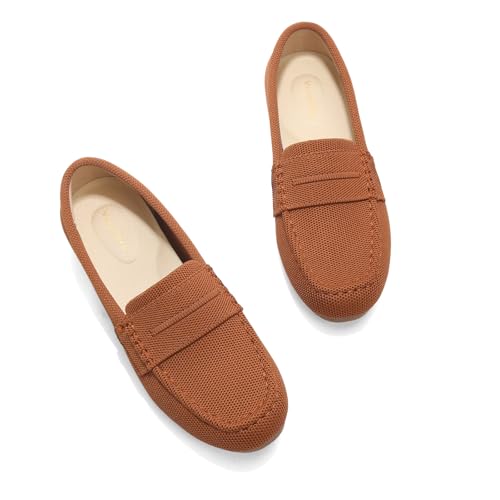 Image of Vespiero Loafers for Women Comfortable Slip on Work Flats Shoes Womens Dressy Casual Walking Shoes