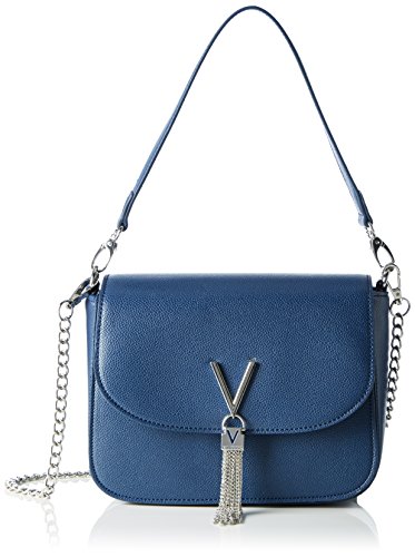 Valentino by Mario Valentino Womens 1R4-DIVINA Handbag, Blau (Blu)
