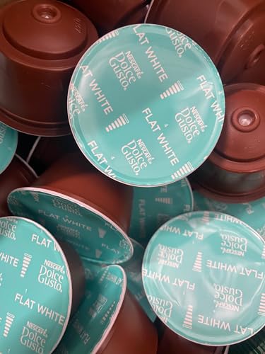 Buy 10 20 30 50 80 & 100 Compatible With Dolce Gusto Coffee Pods Flat White - SOLD LOOSE