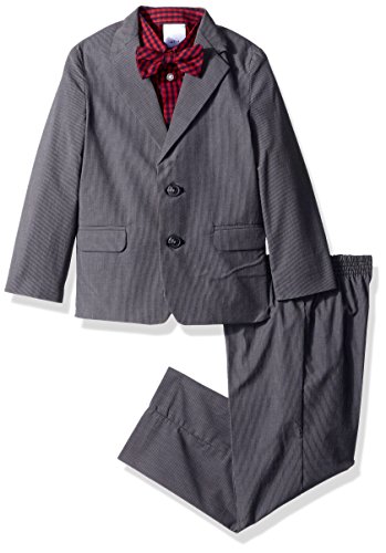 Image of Nautica Boys' Suit Set with Jacket, Pant, Shirt and Tie