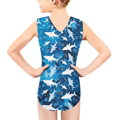 Image of Cartoon Pattern Kids Girls Bathing Suits One Piece Swimsuit Soft & Quick Dry, 5-14Years