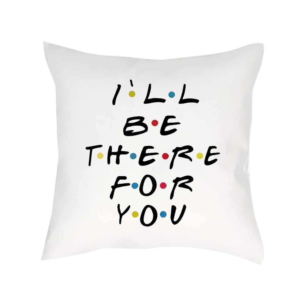 I'll Be There for You, Home Decor Satin Cushion, Throw Pillow/Cushion. (Satin Cushion Cover)