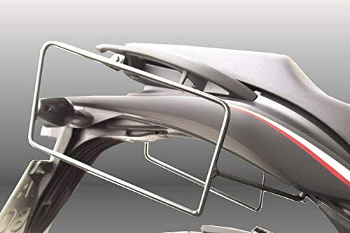 Supports sacoches cavalière évite frottement pneu Hornet 600