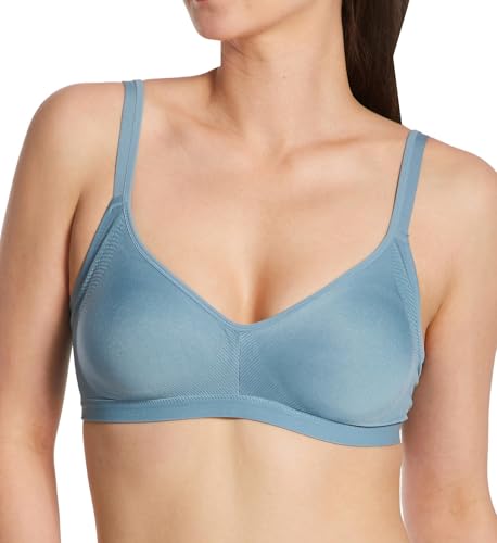 Warner's Women's Easy Does It No Bulge Wirefree Contour Bra, RM3911A, Smoke, L