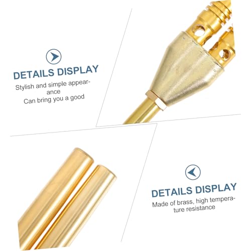 Torche à gaz double brûleur réglable Uonlytech compacte pour soudage