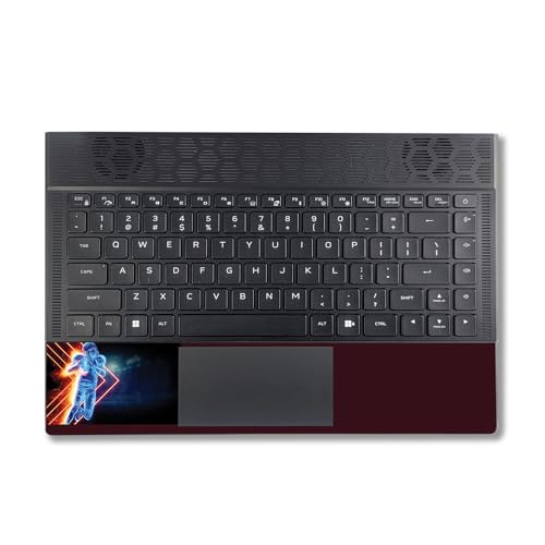 Image of MightySkins Skin Compatible with Alienware X14 R2 (2023) Full Wrap Kit - Glow Football | Protective, Durable, and Unique Vinyl Decal wrap Cover | Easy to Apply & Change Styles | Made in The USA
