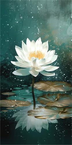 5D Diamant Painting Adulte Flowers Premium - Toile Broderie Haute Définition 100x200cm