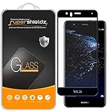 Supershieldz (2 Pack) Designed for Huawei (P10 Lite) Tempered Glass Screen Protector, (Full Screen Coverage) 0.33mm, Anti Scratch, Bubble Free (Black)