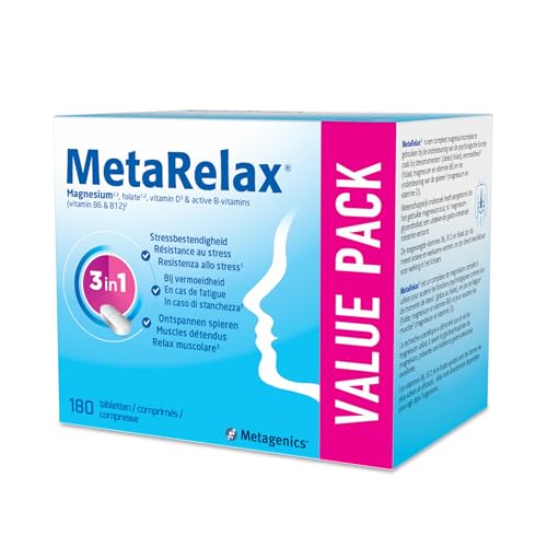 Metarelax - In Situazioni Di Stress, Stanchezza E Tensione Muscolare - 180 Compresse