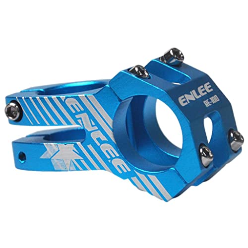 Image of Calandis 31.8mm Mountain Bike Stem High Strength MTB Road Bicycles Short Stem Parts Blue