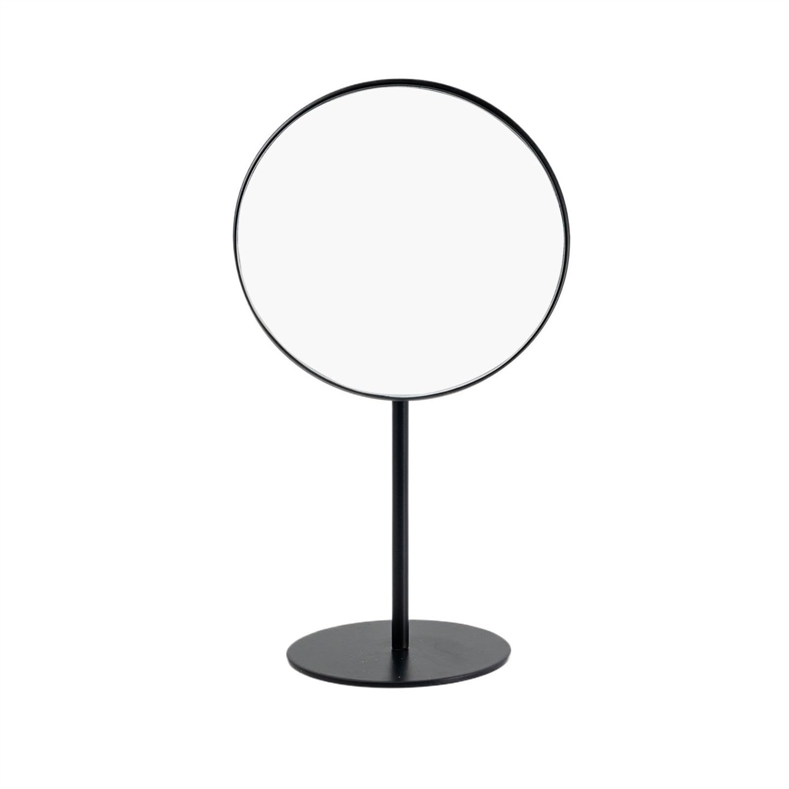 GHJrtHFJ Desk mirror, HD Desktop Dressing Mirror Simple Girls Makeup Tabletop Cosmetic(Black)