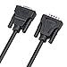 DTECH 10ft COM Port Serial Cable Male to Female RS232 Extension 9 Pin Straight Through Cord (3 Meter, Black)