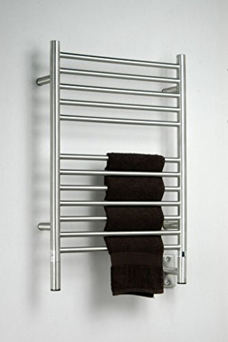 Amba Jeeves Wall Mount Electric E Straight Towel Warmer Finish: Brushed #TOP2