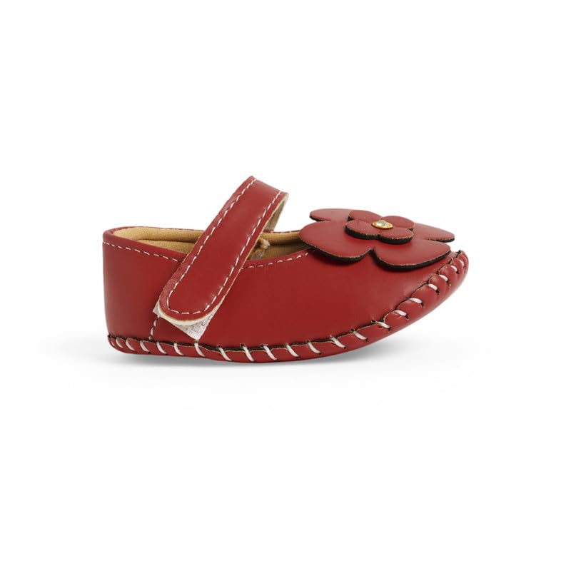 CHIU Present Plain Big Flower Belly Shoes For Baby Girl's 2 415qwkrWiIL