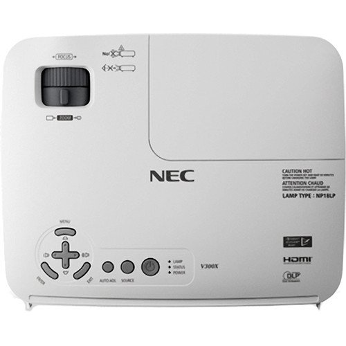NEC NP-V260 - DLP Projector 2600 ANSI HD HDMI 1080i Remote TeKswamp