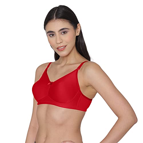 Image of Tweens - Non Padded Bra - Cotton Rich Fabric - Spacer Cups - Full Coverage, Multiway Straps, Wirefree, Seamless T-Shirt Bra