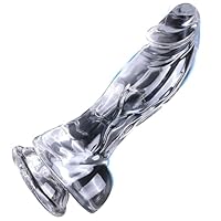 BDSMYOU Dildos Anal Dildo Ultra Dick,22,4cm Riesen Dildo Gebogener,Dildo mit Saugnapf,Analdilos Herren,Analplug für Frauen Männer,Anal Plug Dildo Groß,Dilos