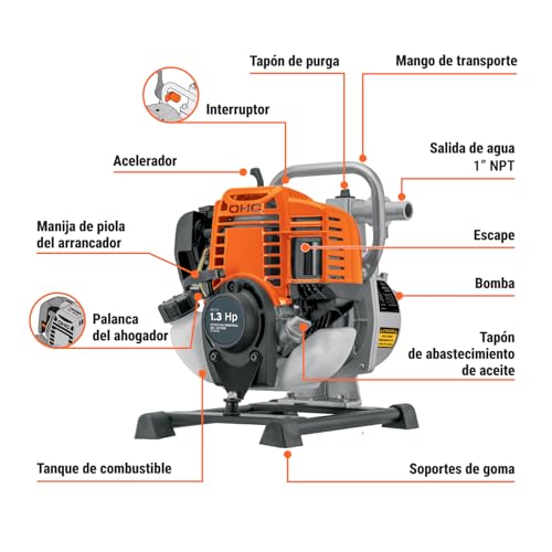 Motobomba a gasolina 15 Imagen adicional