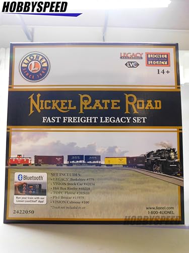 LIONEL Nickel Plate Road Fast Freight Legacy Train Set O Gauge 2422050