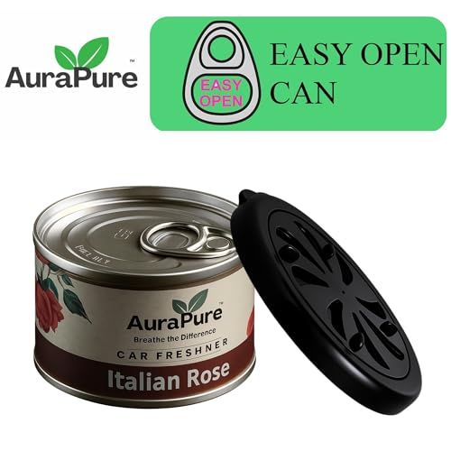 Image of 100g Gel Car Air Freshener Italian Rose | Long Lasting Dashboard Perfume for Cars | AP-ROSE100G Odor & Smoke Eliminator | Luxury Car Interior Accessory | No Leak | Premium Fragrance