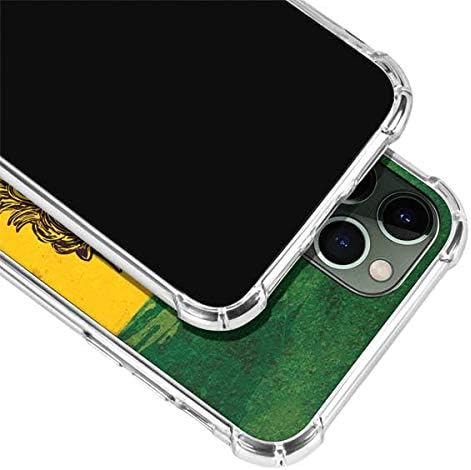 Skinit Clear Phone Case Compatible with iPhone 12 Pro Max - The Lion of Judah Rasta Flag Design