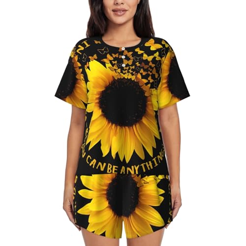 Pyjama court femme avec poches pour un sommeil frais sans chaleur